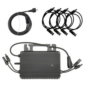 Micro-onduleur 1000W Hoymiles + Câble + Rallonges