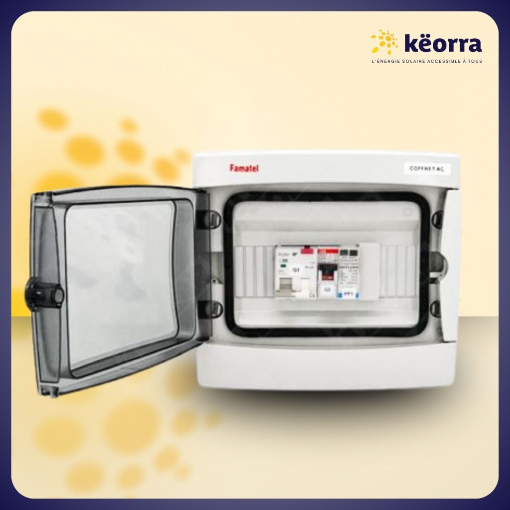 Coffret AC – 3kW – 20A – Technideal