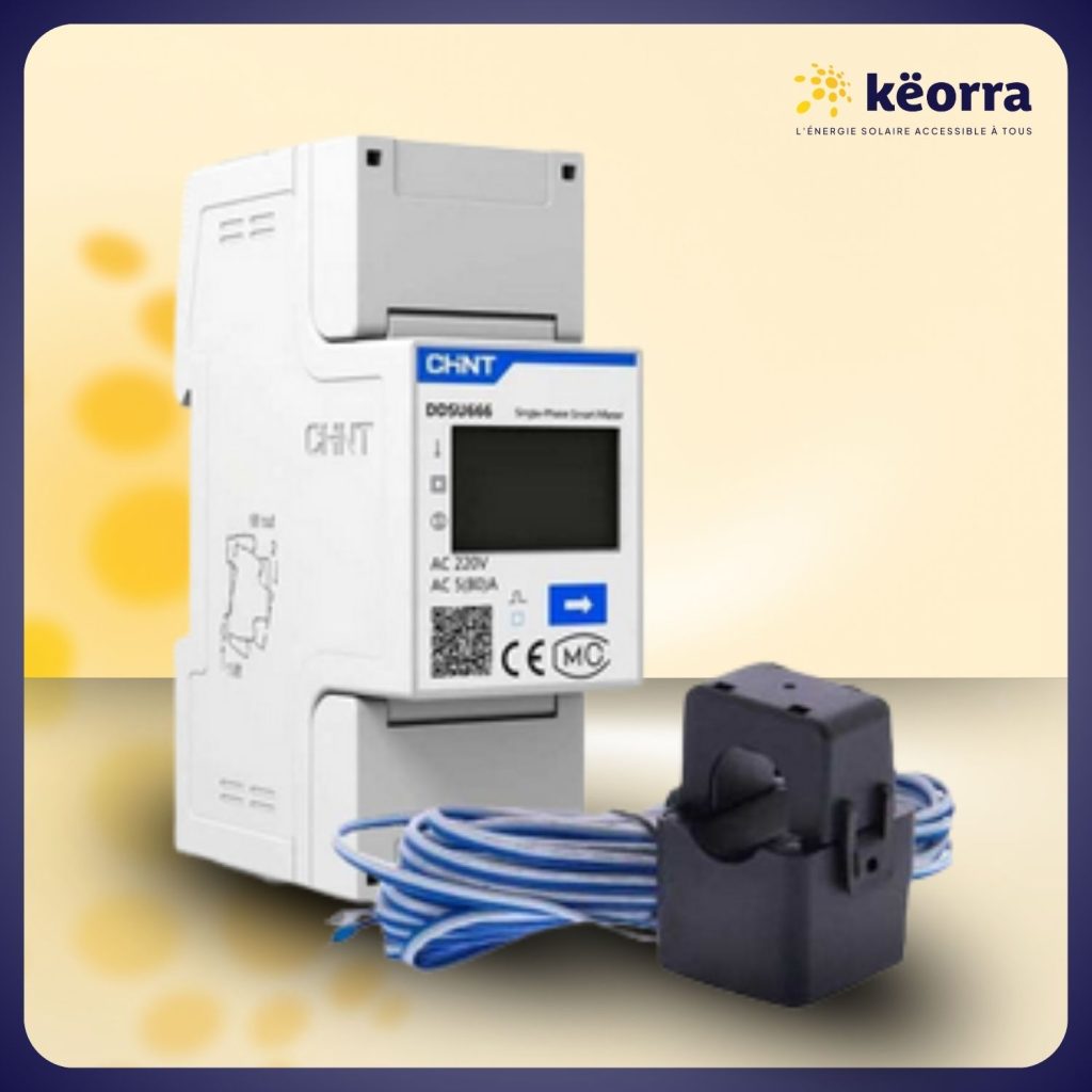 Compteur d’énergie DDSU666 + tore 100A – Hoymiles