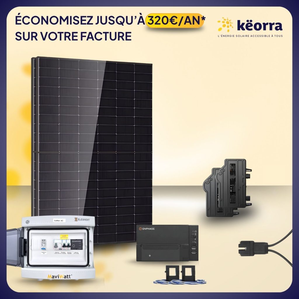 Kit Solaire 1000Wc DMEGC – Micro-onduleur Enphase – Pro
