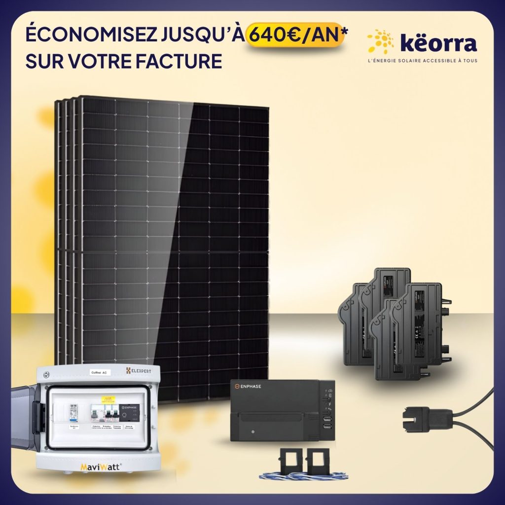 Kit Solaire 2000Wc DMEGC – Micro-onduleur Enphase – Pro