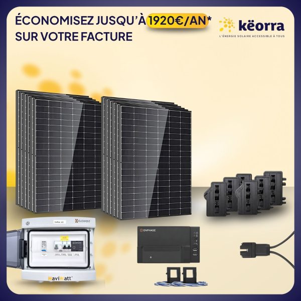 Kit Solaire 6000Wc DMEGC - Pro