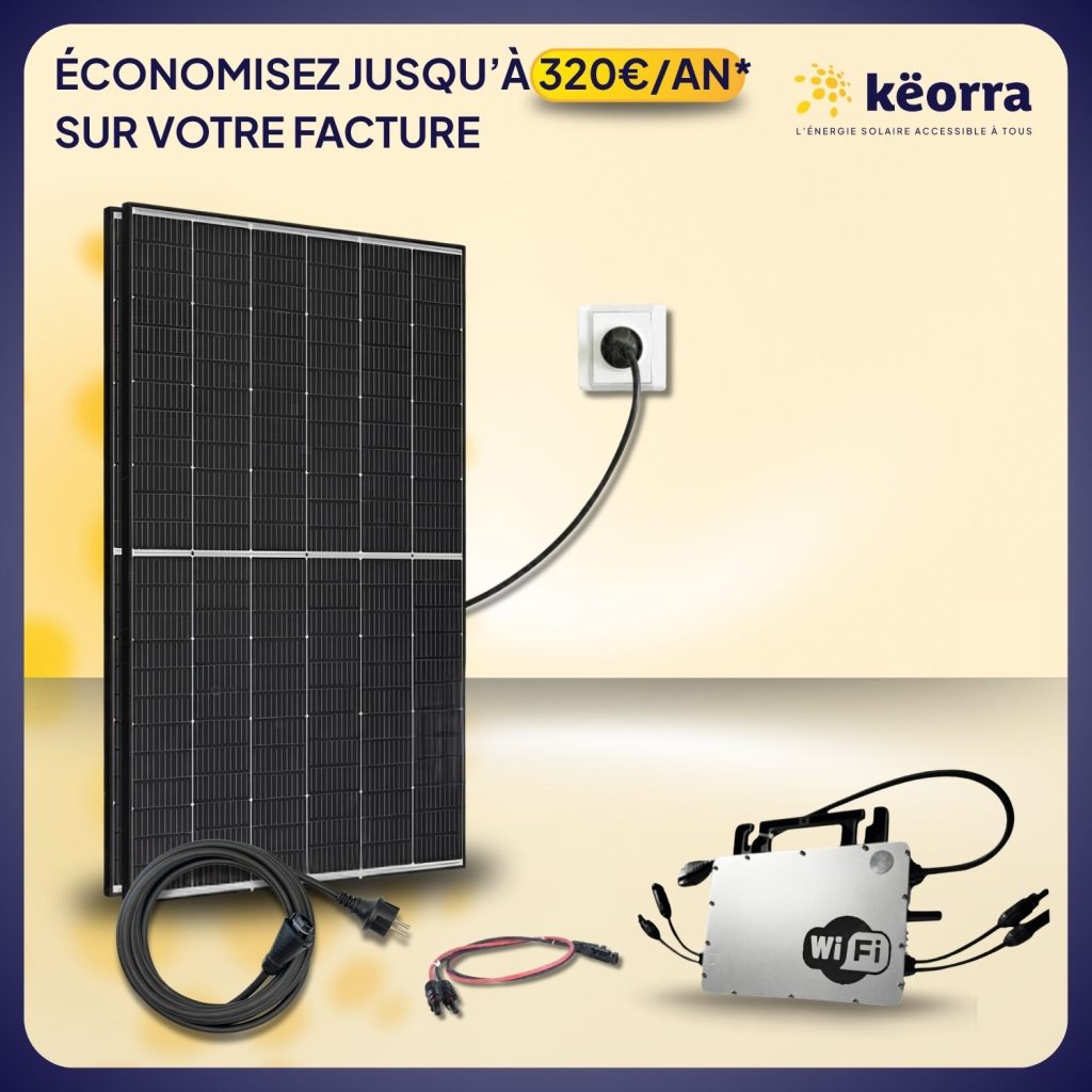 Kit solaire 1000Wc TrinaSolar – Micro-onduleur Hoymiles
