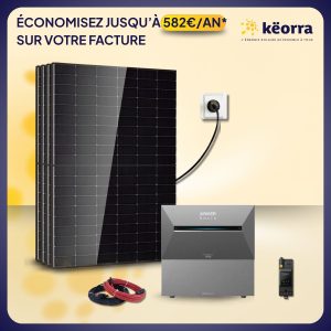 Kit solaire 1820Wc DMEGC – Batterie Anker 5,36 kWh