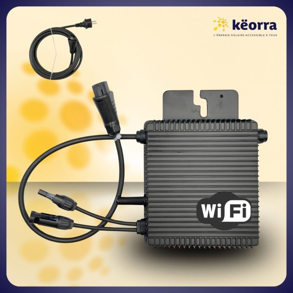 Micro-onduleur Hoymiles 500W Wifi avec câble