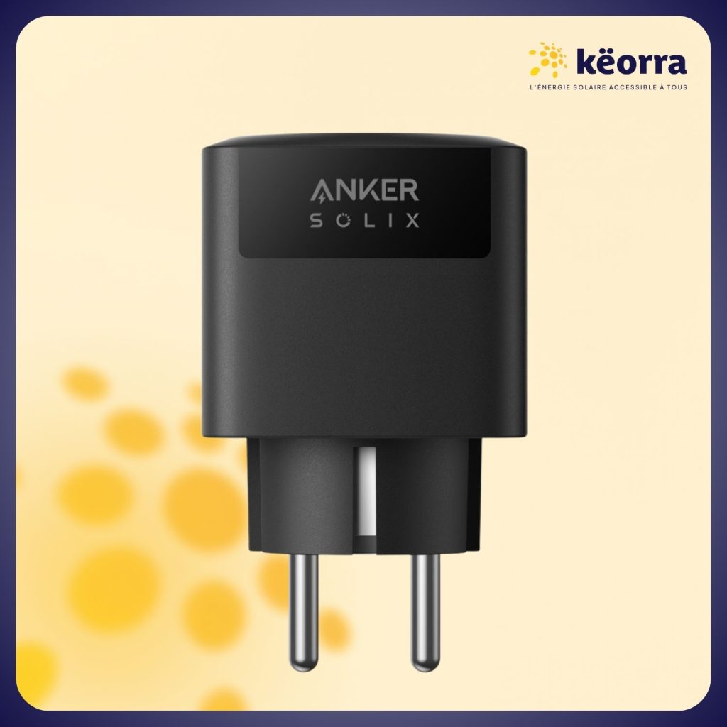 Smart Plug Noir – Anker SOLIX