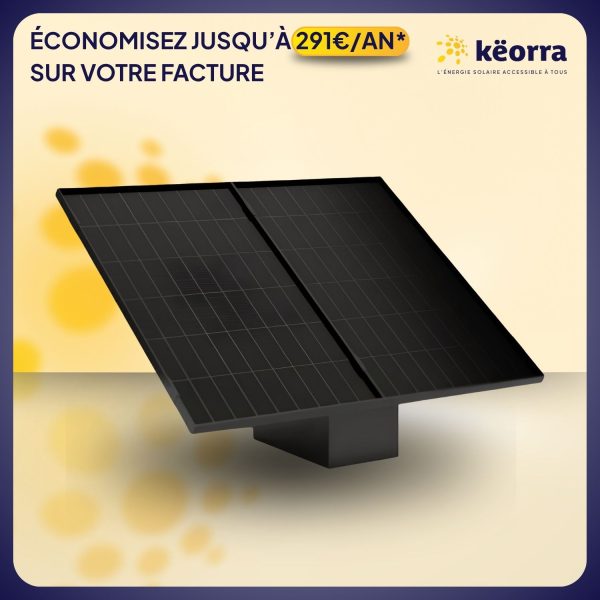 Station solaire 910Wc Këorra Box