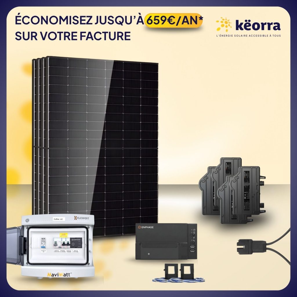 Kit Solaire 2000Wc DMEGC – Micro-onduleur Enphase – Pro