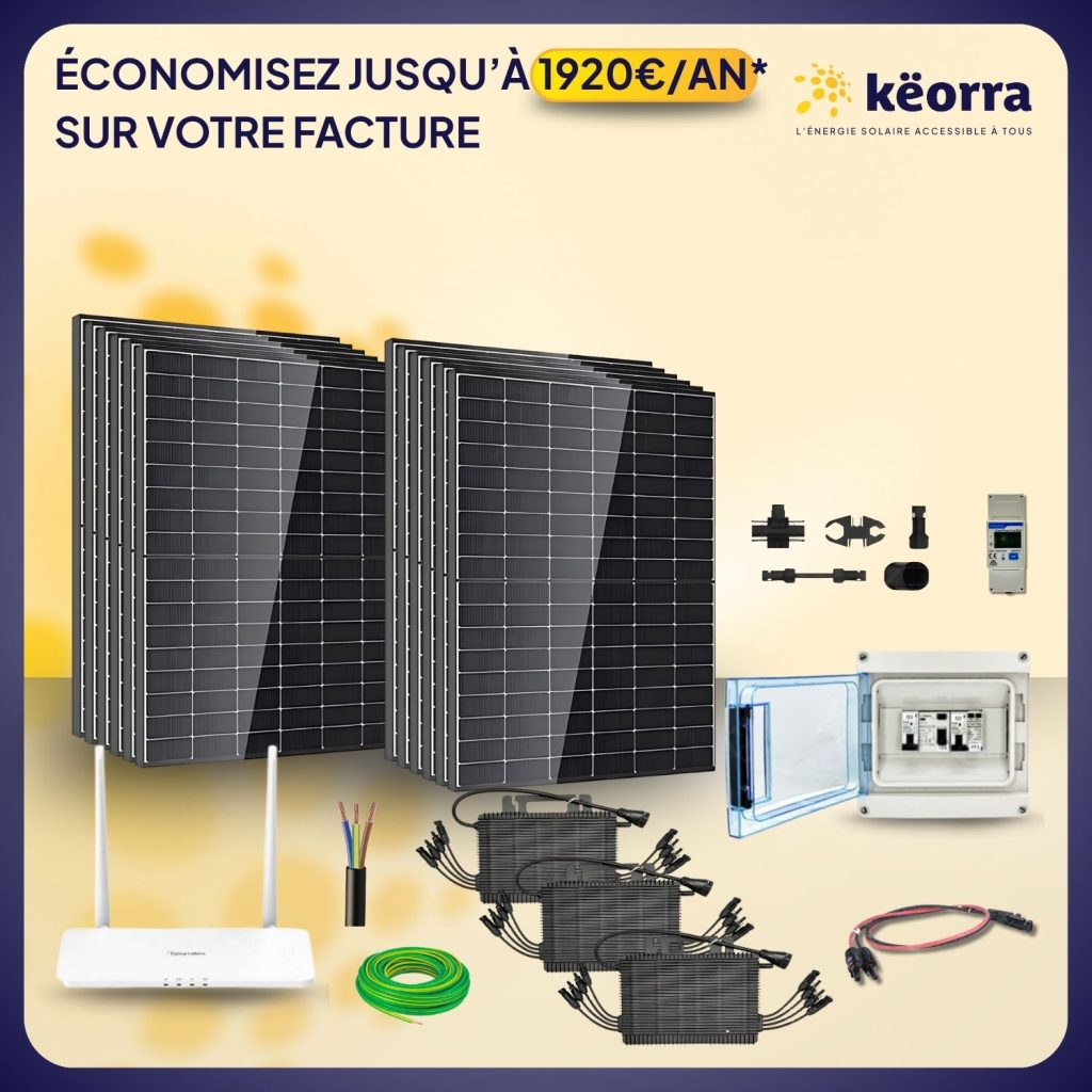 Kit solaire 6000Wc DMEGC Hoymiles