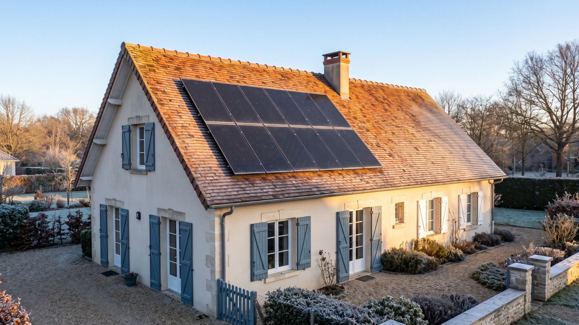 Un panneau solaire produit-il de l'électricité en hiver et par temps froid ?